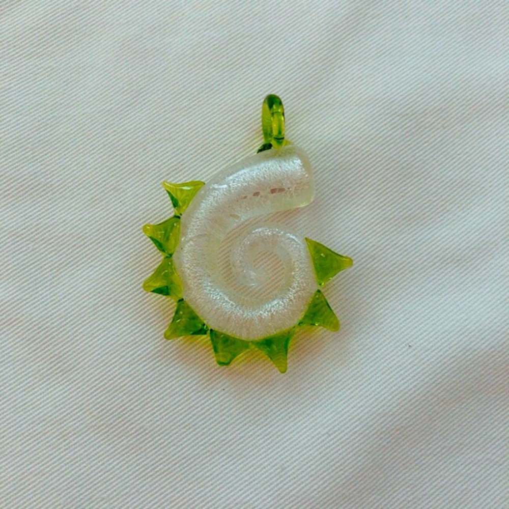 Glass pendant. NWOT